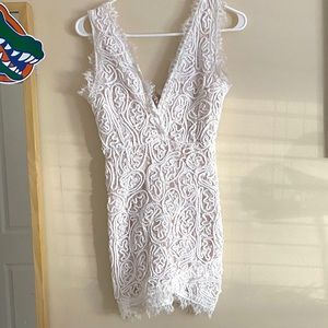 White Tobi Mini Dress